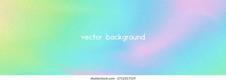 Fondo de gradiente de ruido. Abstractas Bolso Granulado En Colores Rosa, Púrpura Y Azul. Holograma irisado. Textura Holográfica Perlescente Con Lámina De Arco Iris. Fondo cromado con efecto de fluidos de perlas