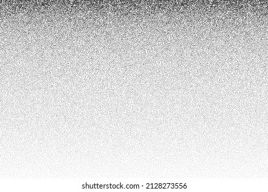 Noise gradient. Fine structural grain, dots. stiplism. Vector illustration with the possibility of overlay, isolated background.