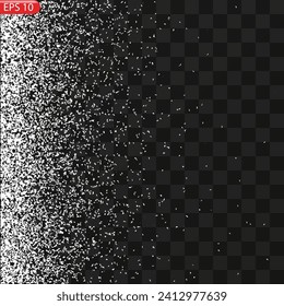 Noise grain background, pointillism dots gradient or dotwork pattern, vector stipple effect. Grain noise halftone or grainy texture or dotwork grain noise