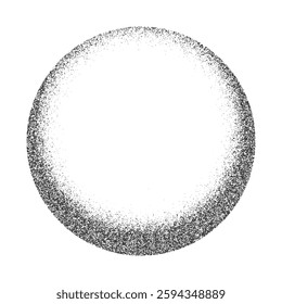 Noise grain background, pointillism dots gradient or dot work pattern, vector stipple effect. Grain noise halftone or grainy texture or dot work grain noise 