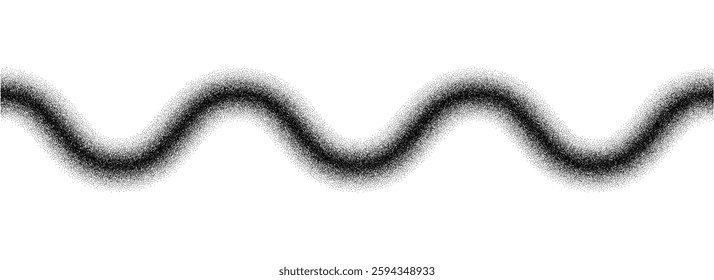 Noise grain background, pointillism dots gradient or dot work pattern, vector stipple effect. Grain noise halftone or grainy texture or dot work grain noise 