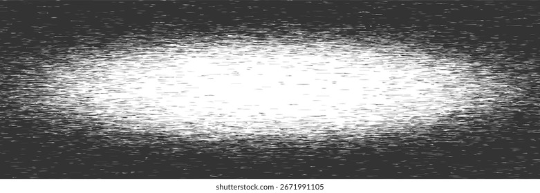 Fundo de grão de ruído, pontilhismo pontos gradiente ou padrão de ponto, efeito de pontilhado de vetor. Meio-tom de ruído de grãos ou textura granulada ou ruído de grãos pontilhados