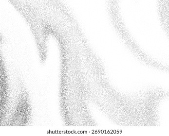 Fondo de grano de ruido, gradiente de puntos de puntillismo o patrón de trabajo de puntos, efecto punteado de Vector. Ruido de grano de semitono o textura granulosa.