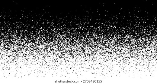 Rauschen Korn Hintergrund, Pointillismus Punkte Farbverlauf oder Punktmuster, Vektorstippel Effekt. Kornrauschen, Halbton- oder Kornrauschen
