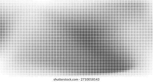 Fondo de grano de ruido, gradiente de puntos de puntillismo o patrón de puntos, efecto punteado de Vector. Ruido de grano de semitono o textura granulosa o ruido de grano de punto