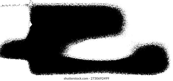 Fundo de grão de ruído, pontilhismo pontos gradiente ou padrão de ponto, efeito de pontilhado de vetor. Meio-tom de ruído de grãos ou textura granulada ou ruído de grãos pontilhados