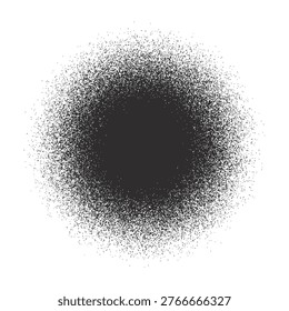 Noise grain background, pointillism dots gradient or dot work pattern, Vector stipple effect. Grain noise halftone or grainy texture, The texture of dirt on the glass. 