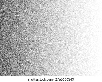 Noise grain background, pointillism dots gradient or dot work pattern, Vector stipple effect. Grain noise halftone or grainy texture, The texture of dirt on the glass. 