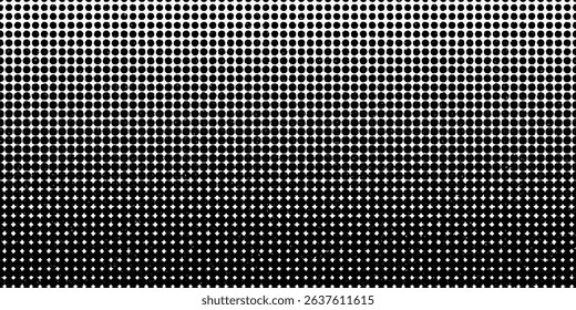 Noise grain background, small and large white and black dot grunge background