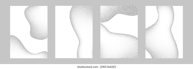  Noise grain background,dust and splashes of paint on a white background.Gradient dots.Coal shadow effect.Paint airbrush wavy sprays.photocopy effect.