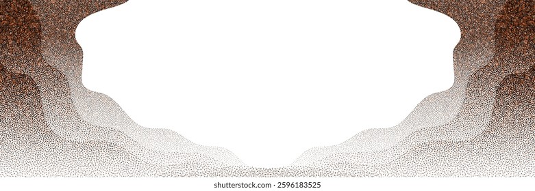 Noise grain background,dust and splashes of paint on a white background.Gradient dots.Coal shadow effect.Paint airbrush wavy sprays.photocopy effect.