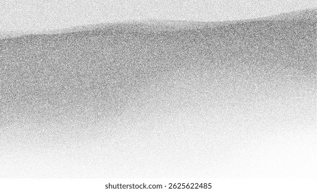 Efecto granulado de fondo de gradiente de ruido. Textura de grano retro con superposición de polvo.