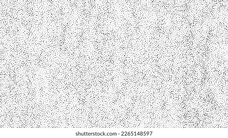 Noise grain texture background of gradient halftone dots, vector stipple dotwork pointillism. Noise grain, engraved sand overlay or grainy dots dissolve fade on paper, dotwork grit pattern