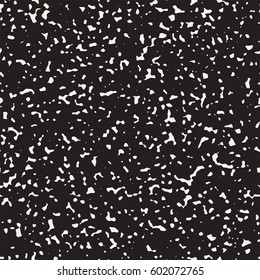 Noise Grunge Abstract Texture. Abstract Retro Background Design. Vector Seamless Black And White Pattern.