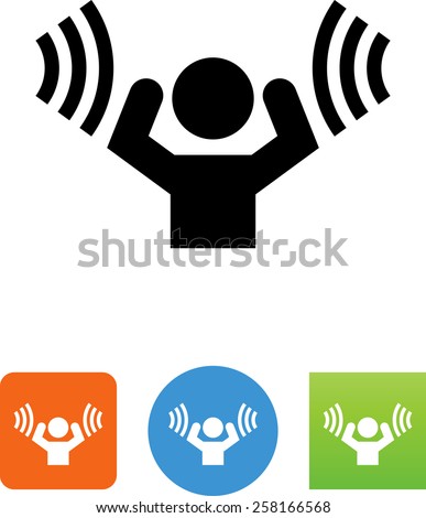 Similar – Image, Stock Photo Image Disturbance | Noisy Waterfall