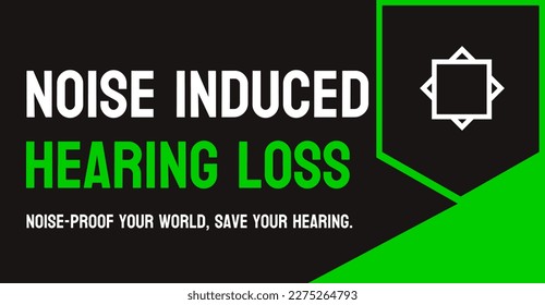 Noise Induced Hearing Loss: Hearing damage due to prolonged exposure to loud noise.