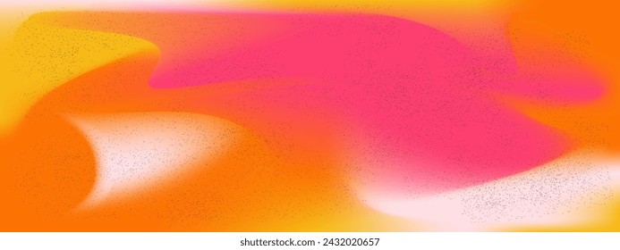 Noise Pastel gradient background. Grain gradation blur design. Y2k noise gradient. Vector illustration grain texture.