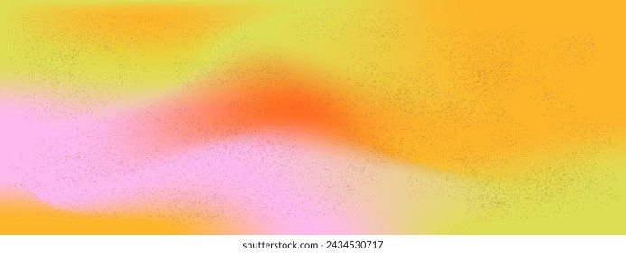Fondo de degradado pastel de ruido. Diseño de desenfoque de gradación de grano. Gradiente de ruido Y2k. Ilustración vectorial textura de grano.