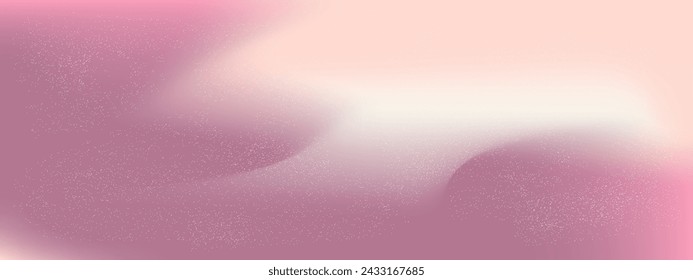 Fondo rosa degradado pastel de ruido. Diseño de desenfoque de gradación de grano. Gradiente de ruido Y2k. Ilustración vectorial textura de grano.
