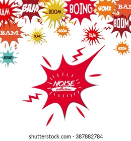 noise pollution design, vector illustration eps10 graphic 