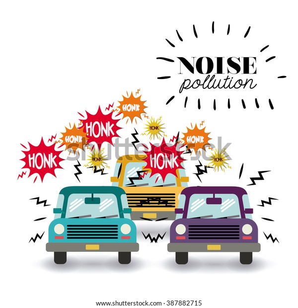 noise pollution design, vector illustration eps10\
graphic 