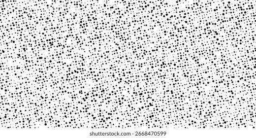 Textura de ruido. Fondo punteado negro de Dotwork. Textura de semitono ruidoso. Puntos puntiagudos. Efecto de grano de arena. Fondo Abstractas de dotwork. gráfico de Vector
