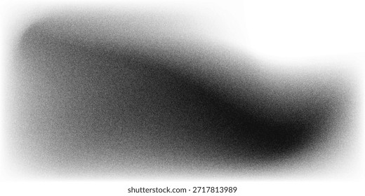 Textura de ruido. Fondo punteado negro de Dotwork. Textura de semitono ruidoso. Puntos puntiagudos. Efecto de grano de arena. Fondo Abstractas de dotwork. gráfico de Vector