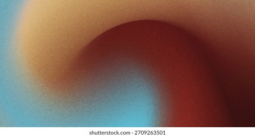 Textura de ruido fondo granulado naranja azul rojo negro abstracto brillante color gradiente forma oscuro retro Anuncio cartel encabezado diseño de telón de fondo