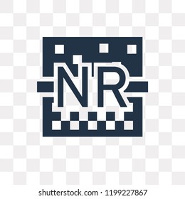 Noise vector icon isolated on transparent background, Noise transparency concept can be used web and mobile