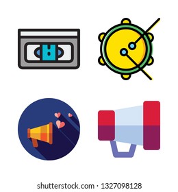 noise vector icon set