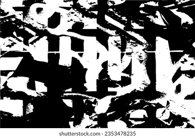 Noisy black and white grunge background