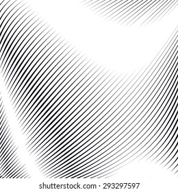 Noisy contrast lined backdrop, tiling with visual effects. Moire art technique.