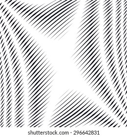 Noisy contrast lined backdrop, tiling with visual effects. Moire art technique.