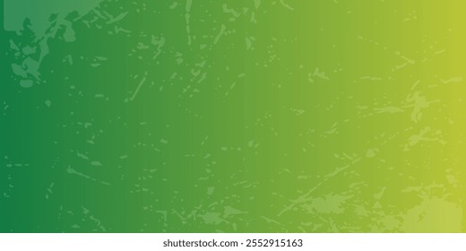 Efecto de textura de grano ruidoso Fondo de Anuncio degradado de color verde y lima. Fondo de textura de grano verde