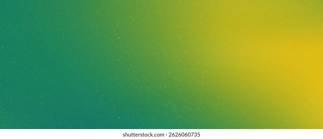 Ruidoso efeito de textura de grão verde e cor de limão fundo de bandeira gradiente. fundo de textura de grão verde