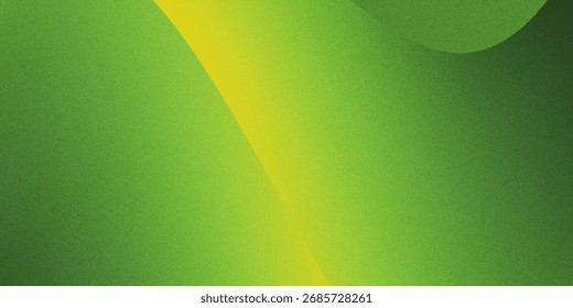 Efecto de textura de grano ruidoso Fondo de Anuncio degradado de color verde y lima. Fondo de textura de grano verde
