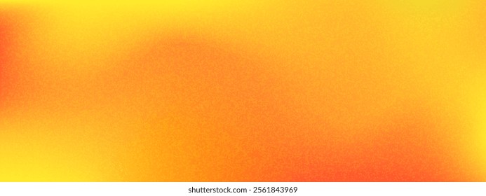 Noisy, grainy orange gradient vector background