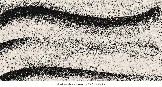 Textura granulada ruidosa. Textura de sobreposição de aflição de gradiente. Fundo grunge áspero. Forma natural abstrata granulada. Design de meio-tom.