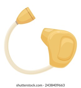 Noisy level device icon cartoon vector. Medicine sound care. Styles device