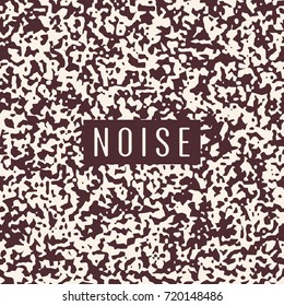 Noisy Seamless Pattern. Monochrome Corroded Style Texture.