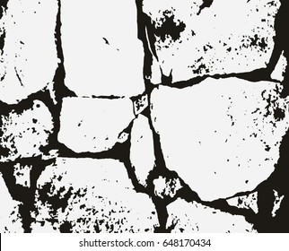 Noisy vector texture consisting of points. Grungy background scratched surface of wall, paper, wallpaper, metal, wood material.