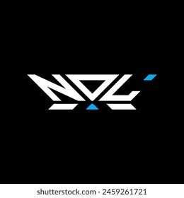 NOL letter logo vector design, NOL simple and modern logo. NOL luxurious alphabet design  