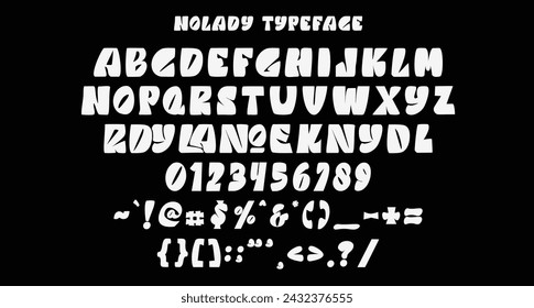 Nolady is a modern display font. bold stroke, fun character with a bit of ligatures and alternates. To give you an extra creative work. Nolady font support multilingual more than 100+ language.