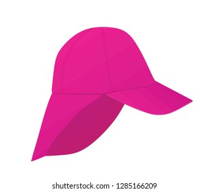 Nomad rose cap. vector illustration