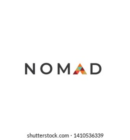 Nomad Vector Logo. Nomad Emblem