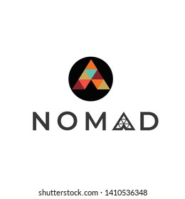 Nomad Vector Logo. Nomad Emblem