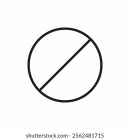 non available unavailable icon sign vector