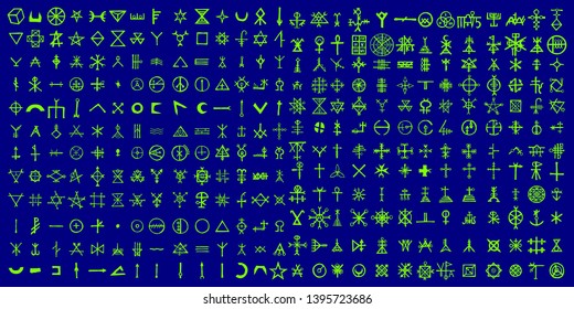 Non Binary Futuristic Cyberspace Code Background. Digital Alien Matrix Technology Programming Language Alphabet. Cyber Data Decryption And Encryption. Hacker Concept. Quantum Computers. Vector .