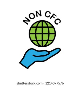 non cfc icon logo vector template