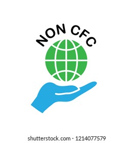 non cfc icon logo vector template